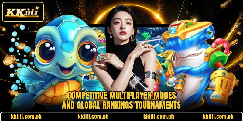 Competitive multiplayer modes and global rankings tournaments