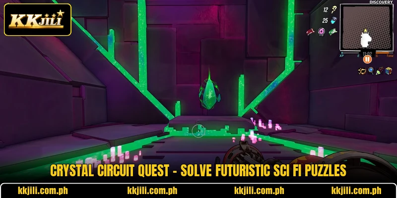 Crystal Circuit Quest - Solve Futuristic Sci Fi Puzzles