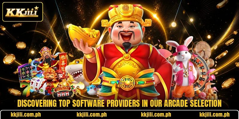 Discovering top software providers in our arcade selection