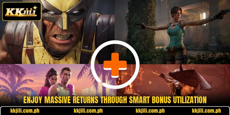 Enjoy massive returns through smart bonus utilization