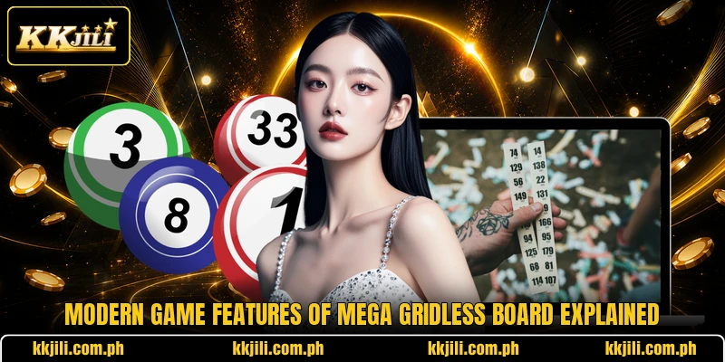 Modern game features of Mega Gridless Board explained