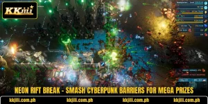 Neon Rift Break - Smash Cyberpunk Barriers For Mega Prizes