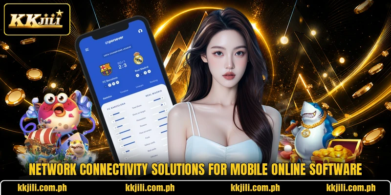 Network connectivity solutions for mobile online software