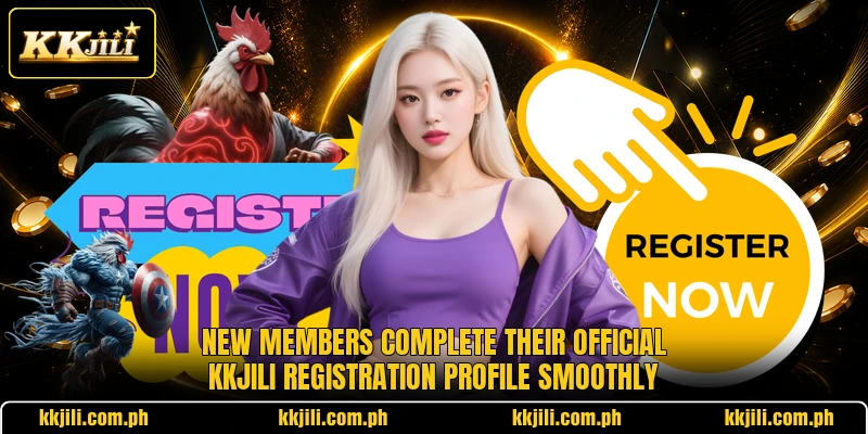 New members complete their official KKJili registration profile smoothly New members complete their official KKJili registration profile smoothly