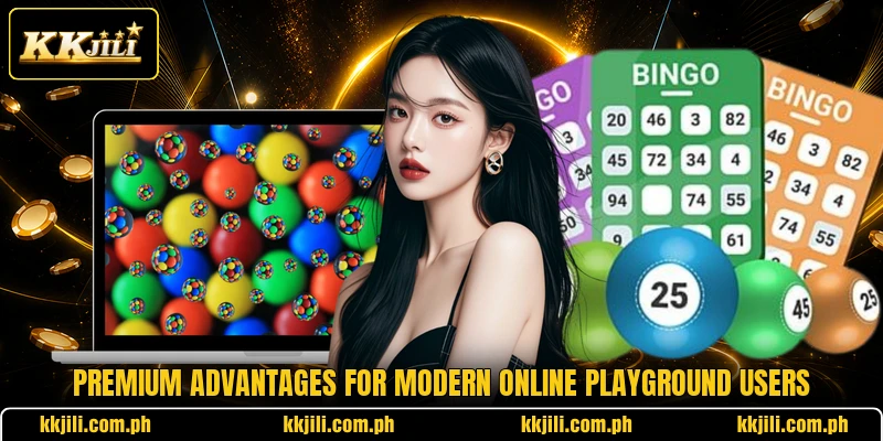 Premium advantages for modern online playground users