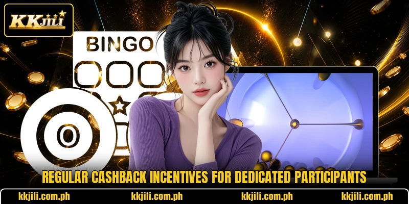 Regular cashback incentives for dedicated participants