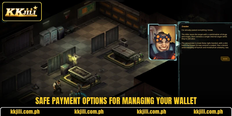 Safe payment options for managing your wallet