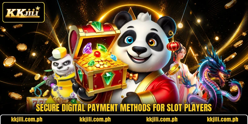 Secure digital payment methods for slot players