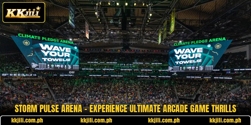Storm Pulse Arena - Experience Ultimate Arcade Game Thrills