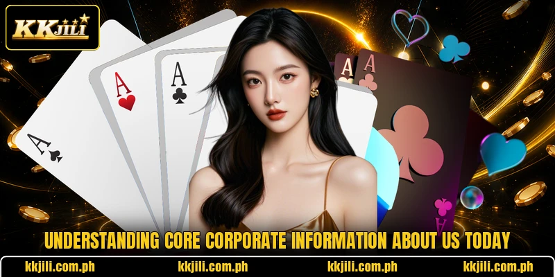 Understanding core corporate information about us today